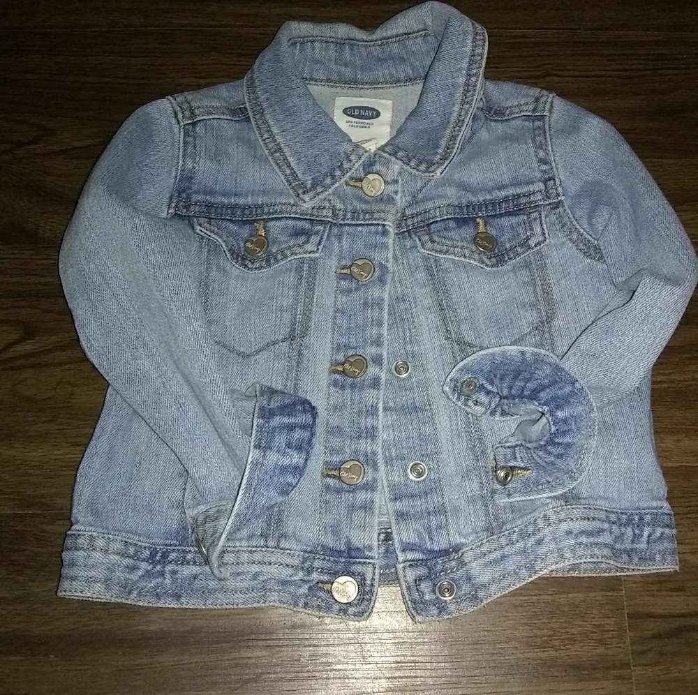 Old Navy Toddler denim jacket.